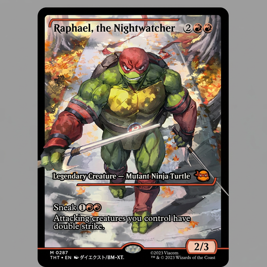 Raphael, The Nightwatcher M 0287 TMNT Showcase Normal NM