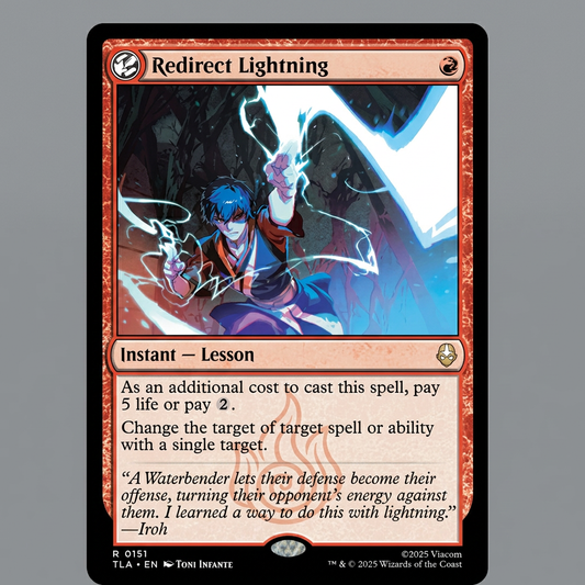 Redirect Lightning R 0151 Avatar: TLA Normal NM