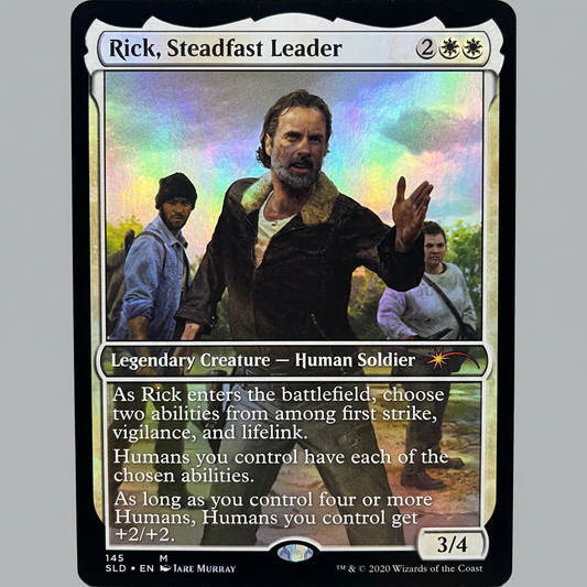 Rick, Steadfast Leader 143 M Secret Lair Drop Series Foil NM