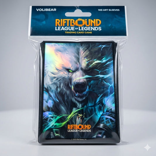 RiftBound League Of Legends 100 Art Sleeves Volibear