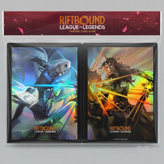 Riftbound League of Legends Diana vs Leona 100 pack art sleeves