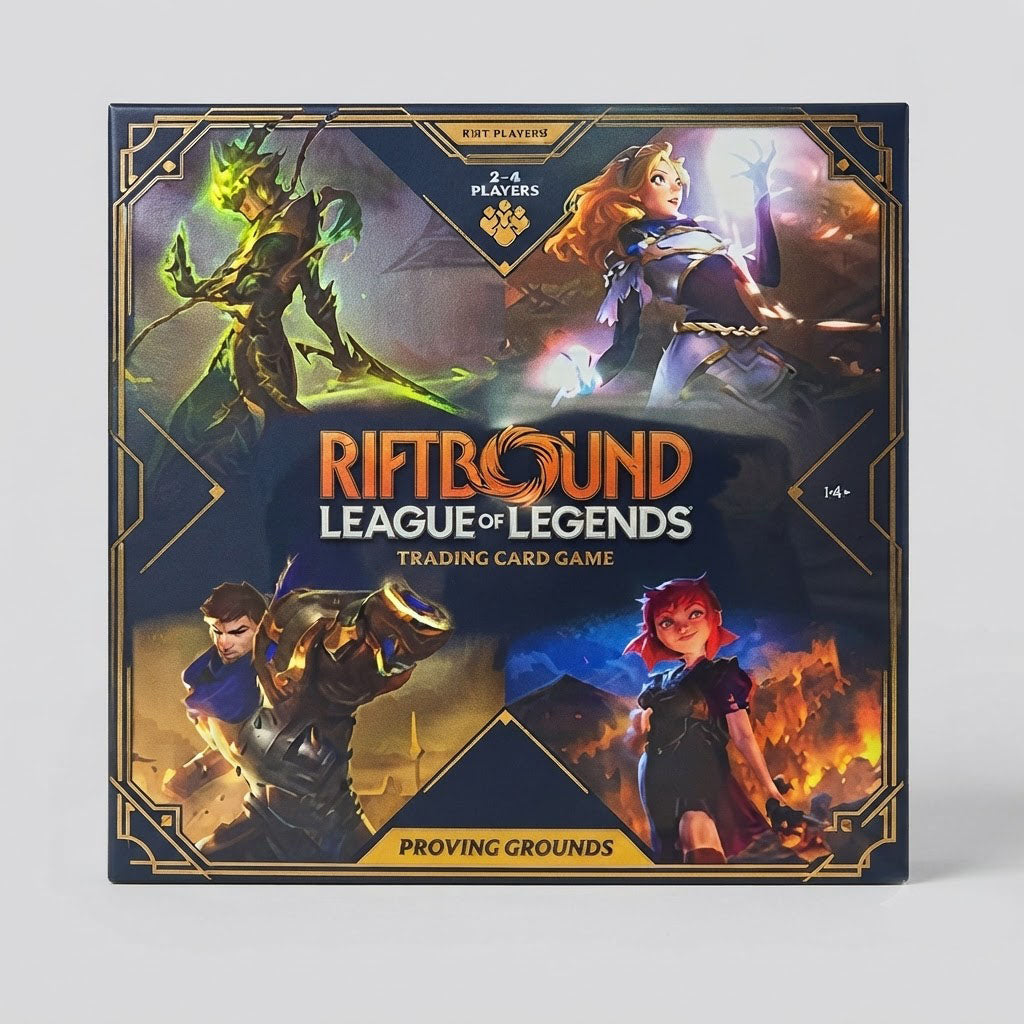 League of Legends: Riftbound TCG Proving Grounds Box Set | Riot Games 1st Edition | Premium Starter & Accessory Bundle at Emerald Market Alamogordo, New Mexico