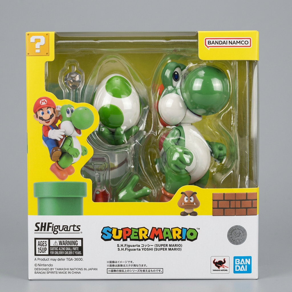 S.H. Figuarts Mario's Yoshi Action Figure