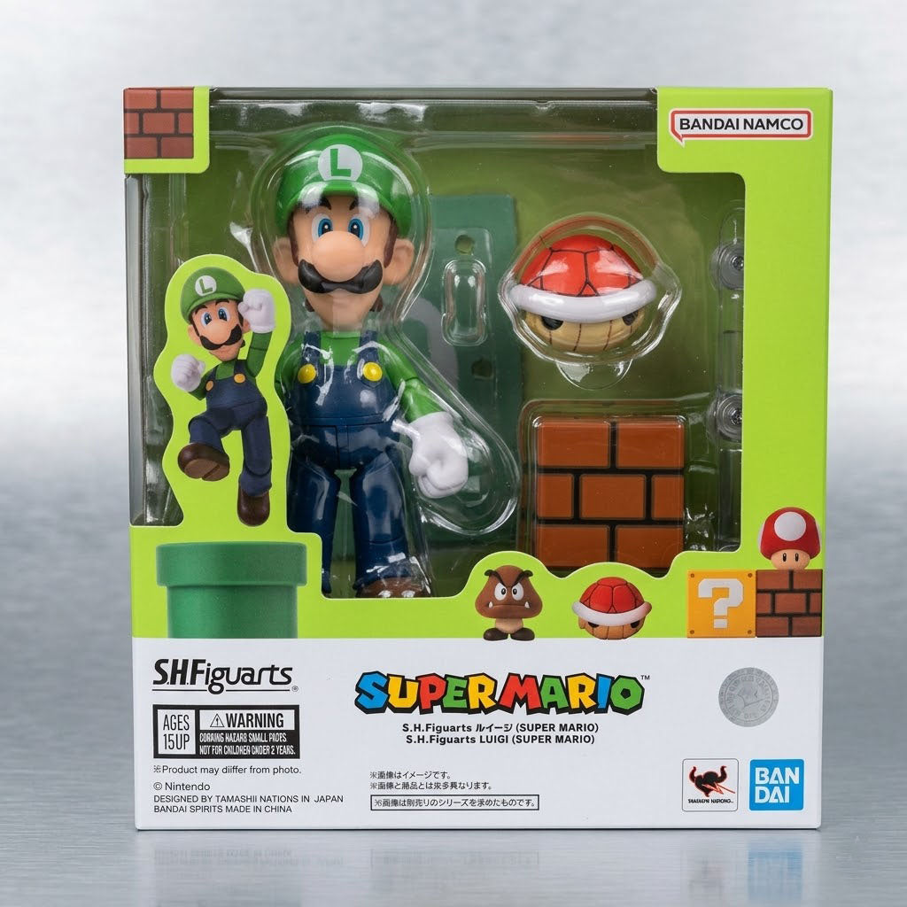 S.H. Figuarts Super Mario Luigi