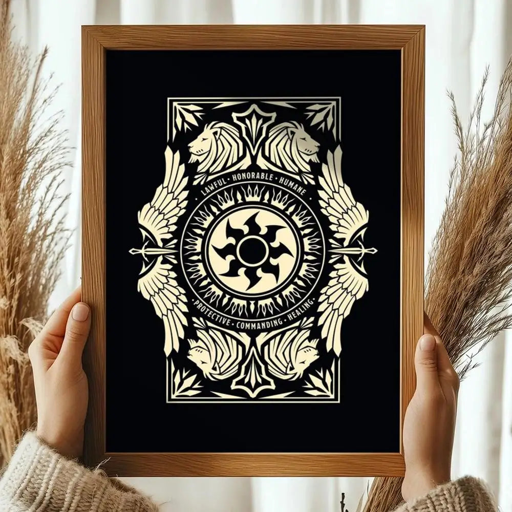 Magic The Gathering Poster HD Art Sticky Wall Decoration 50x70cm