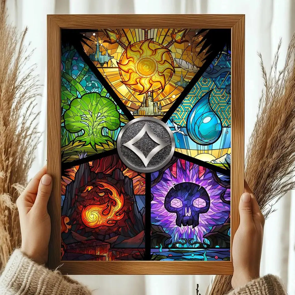 Magic The Gathering Poster HD Art Sticky Wall Decoration 50x70cm
