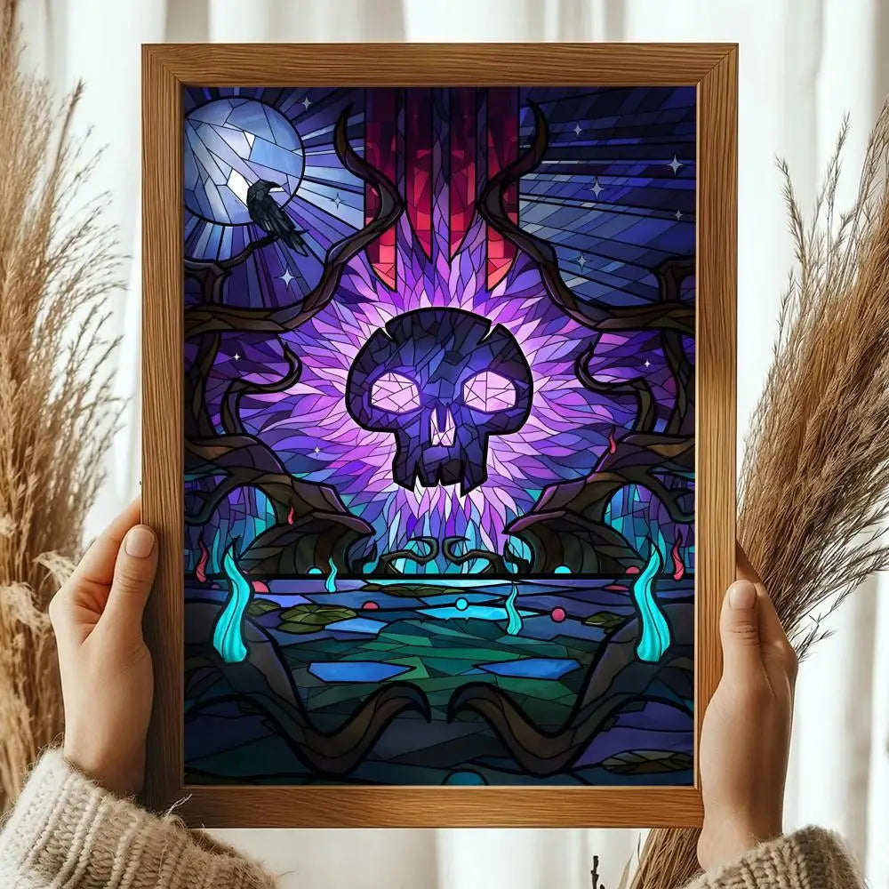 Magic The Gathering Poster HD Art Sticky Wall Decoration 50x70cm