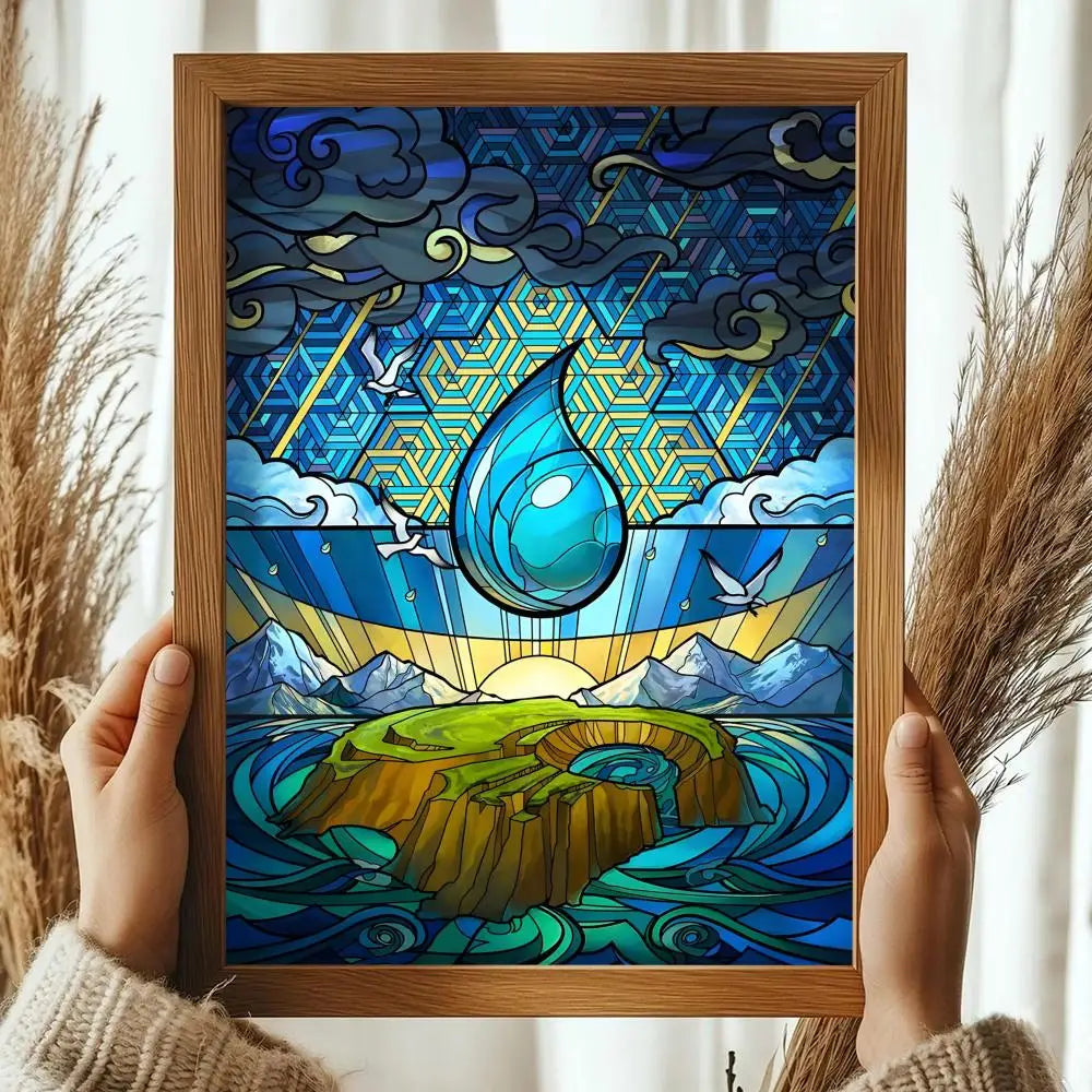 Magic The Gathering Poster HD Art Sticky Wall Decoration 50x70cm