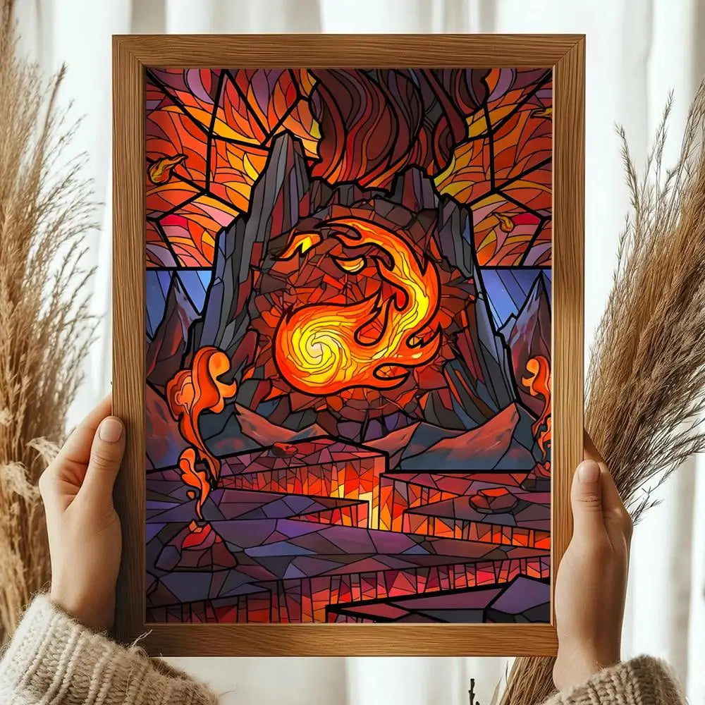 Magic The Gathering Poster HD Art Sticky Wall Decoration 50x70cm