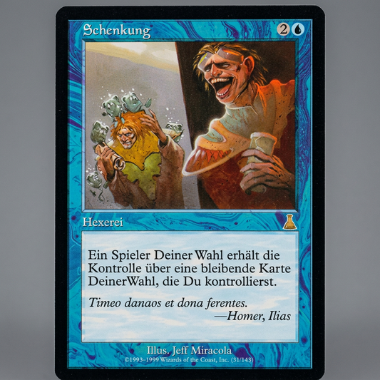 Donate (German) 31/143 Urza's Destiny Normal at Emerald Market Alamogordo, New Mexico