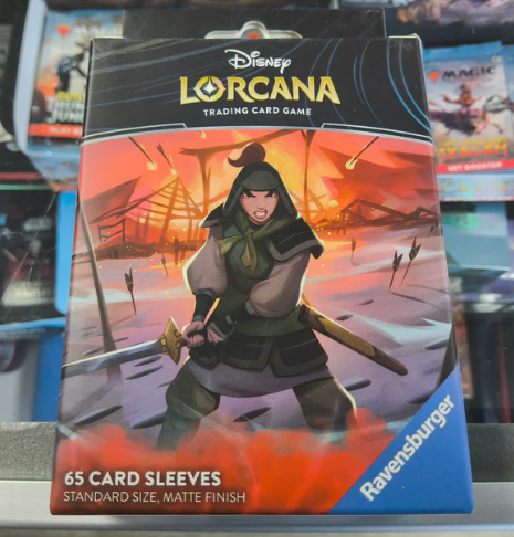 Disney Lorcana Mulan 65ct Card Sleeves at Emerald Market Alamogordo, New Mexico