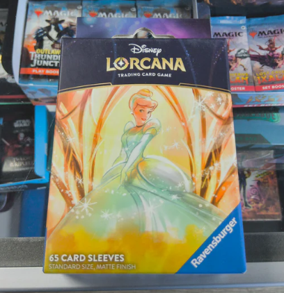 Disney Lorcana Cinderella Premium Card Sleeves at Emerald Market Alamogordo, New Mexico