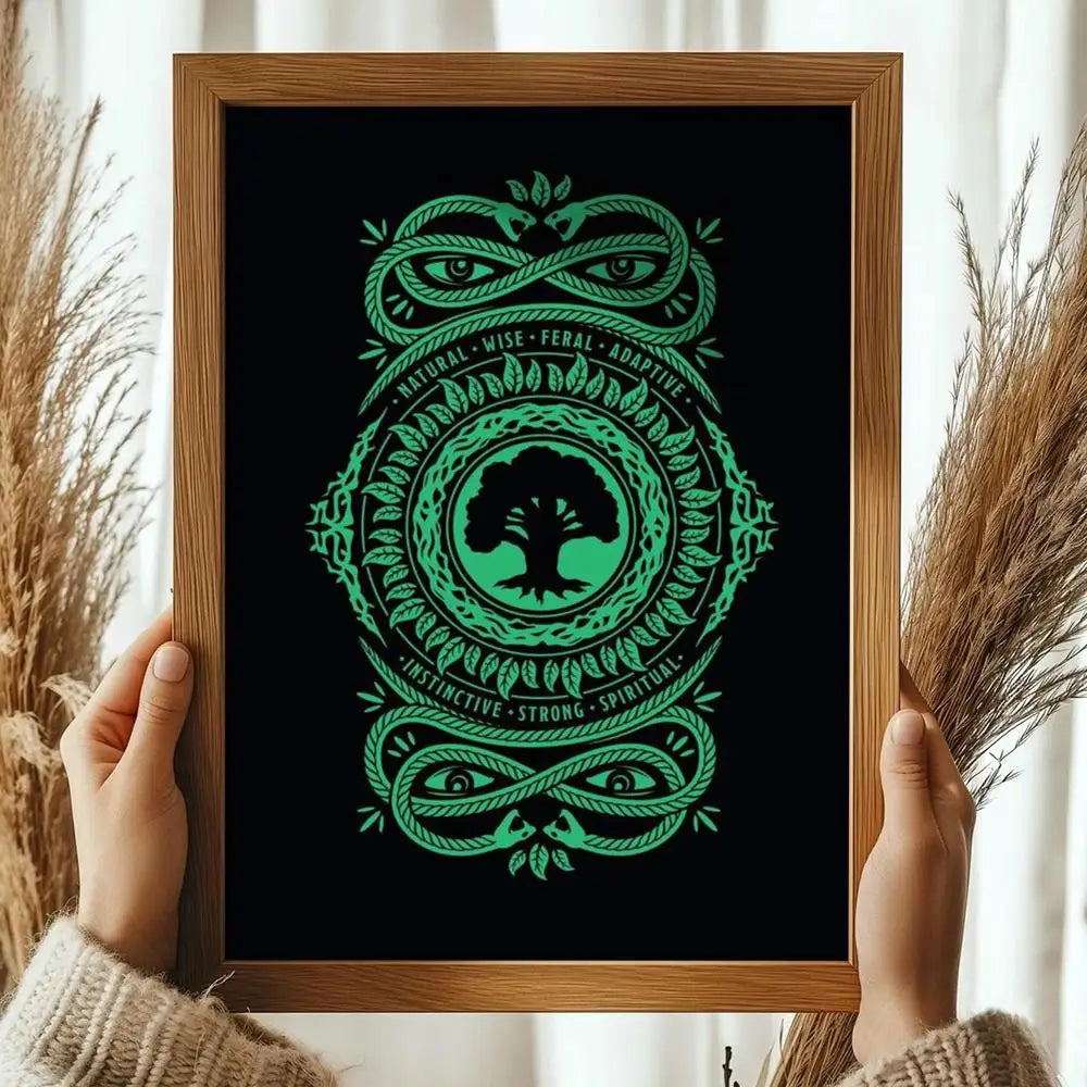 Magic The Gathering Poster HD Art Sticky Wall Decoration 50x70cm