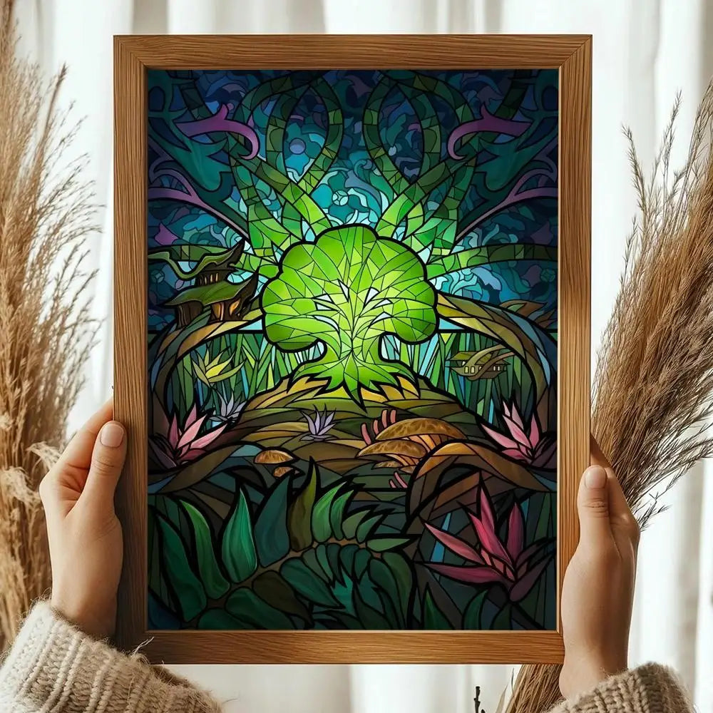 Magic The Gathering Poster HD Art Sticky Wall Decoration 50x70cm