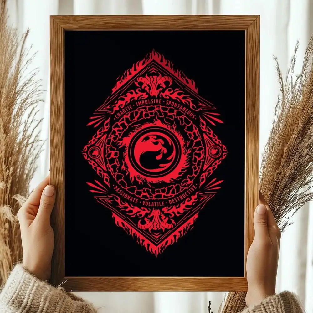 Magic The Gathering Poster HD Art Sticky Wall Decoration 50x70cm