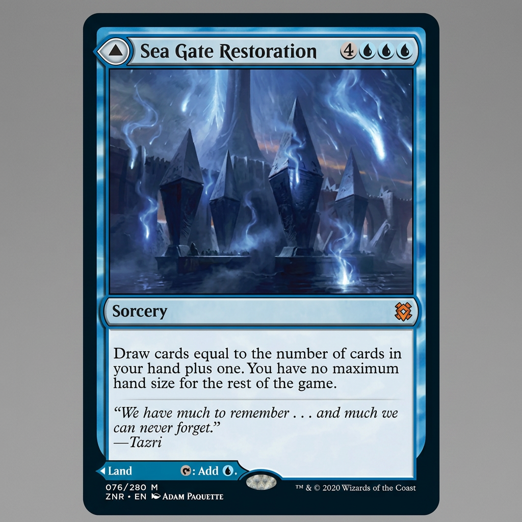 Sea Gate Restoration 076/280 M Zendikar Rising Normal NM