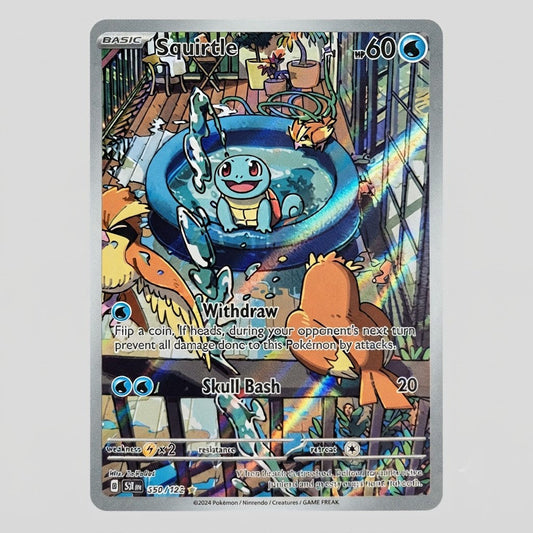 Squirtle 148/142 Stellar Crown Holofoil NM