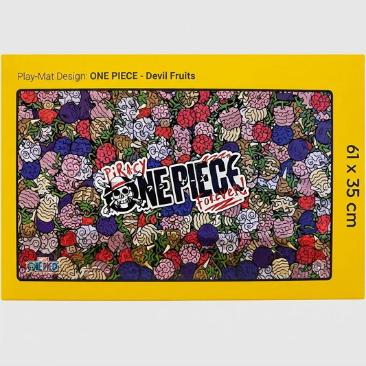 Standard Size Playmat One Piece Devil Fruit Pattern