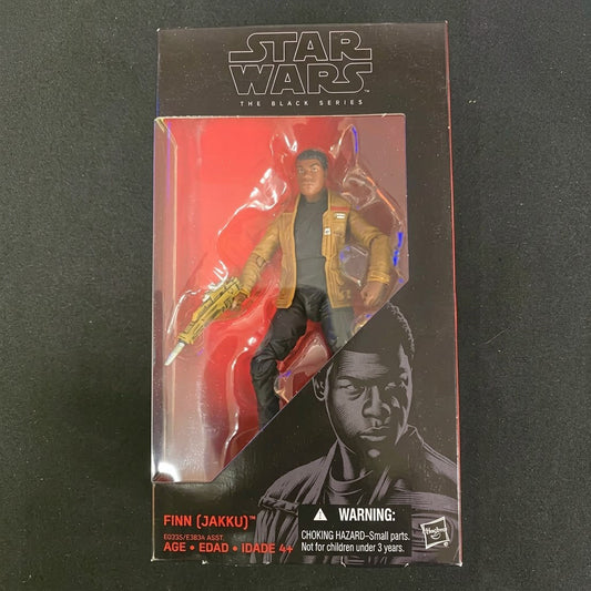 Star Wars The Black Series Finn Jakku 6-Inch Action Figure Box Art at Emerald Market Alamogordo, New Mexico