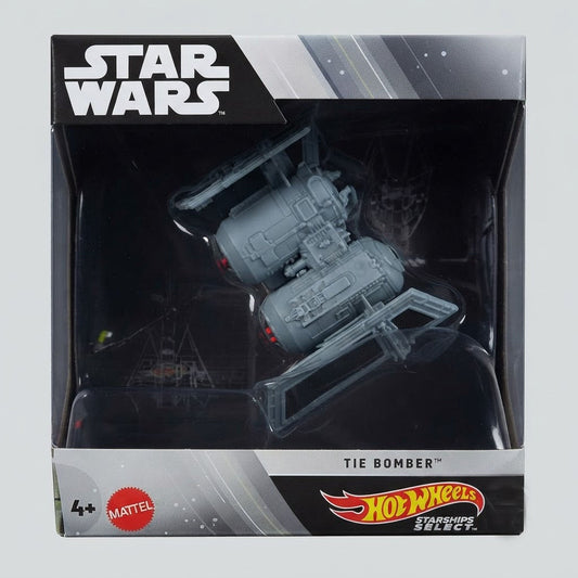 Star Wars Hotwheels Starships Select Tie Bomber