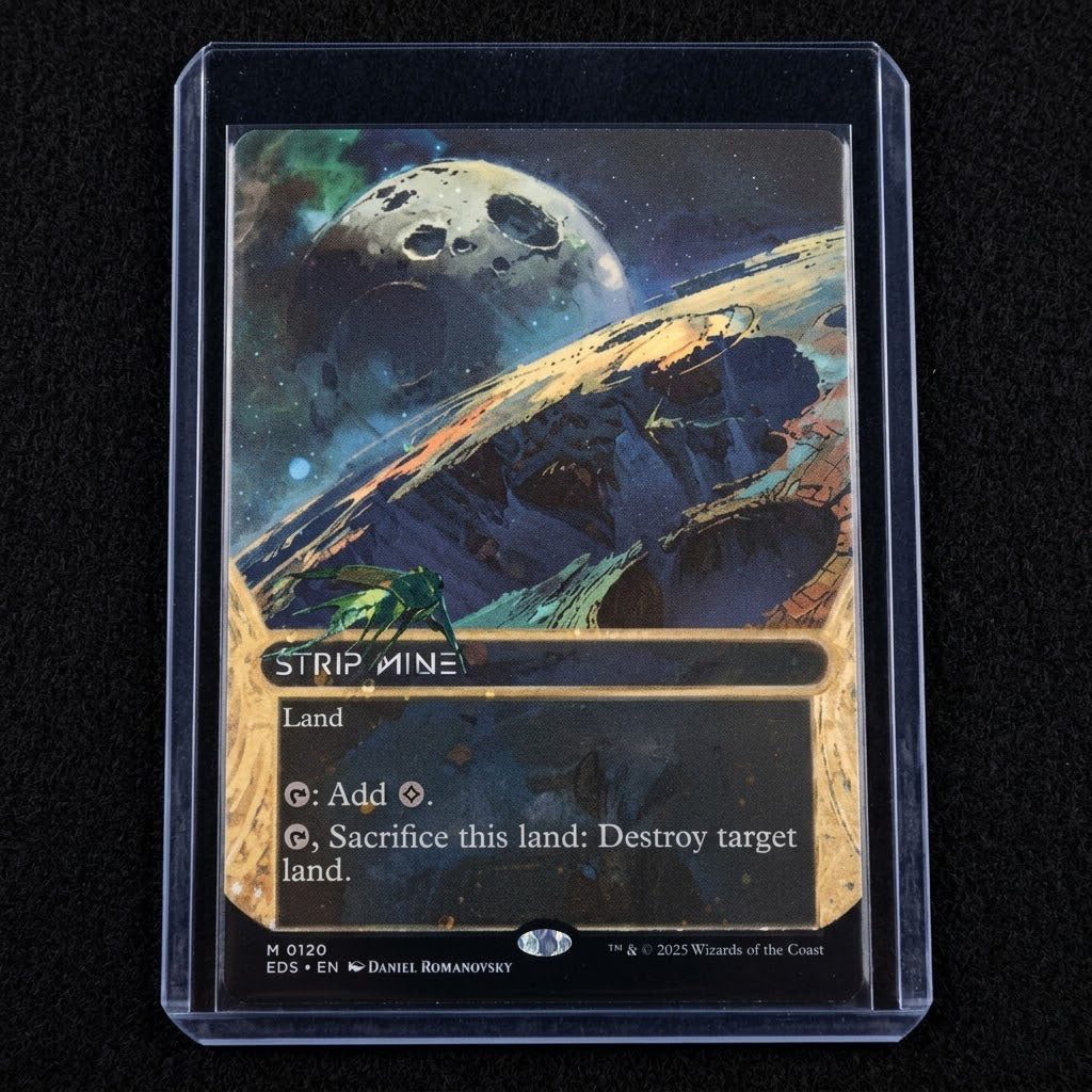 Strip Mine M 0130 Edge Of Eternities: Stellar Sights Borderless Galaxy Foil NM