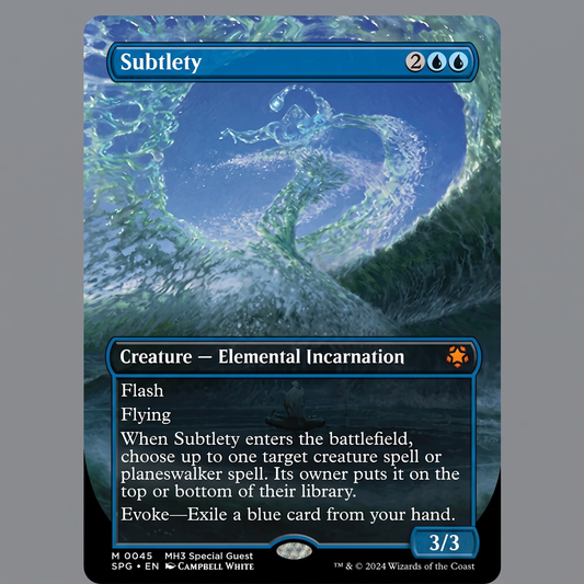 Subtlety M 0045 Special Guests Borderless Normal NM