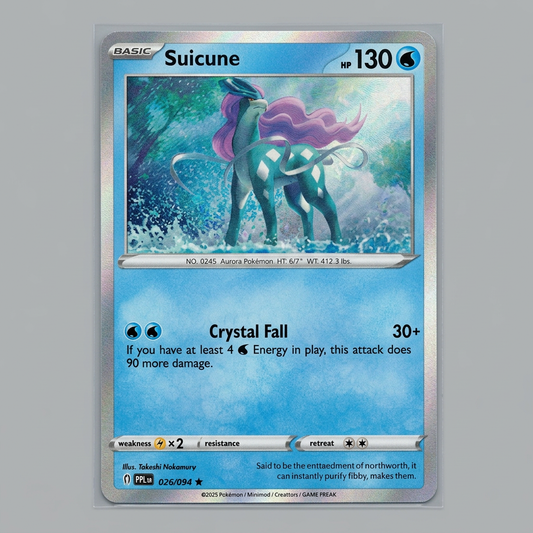 Suicine (Gamestop Exclusive) 026/094 Misc. Cards & Products Cosmos Holofoil NM