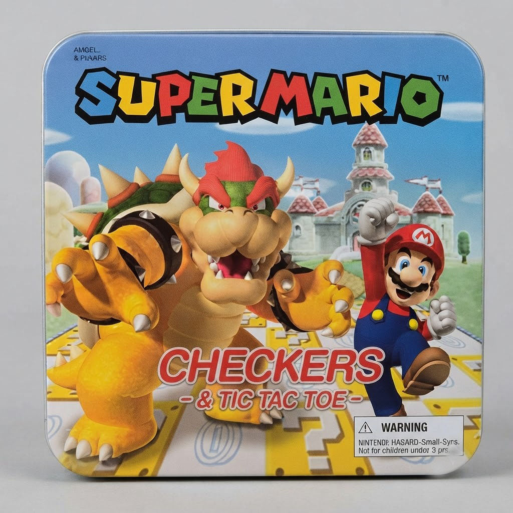 Super Mario Checkers & Tic-Tac-Toe Collector's Edition at Emerald Market Alamogordo, New Mexico