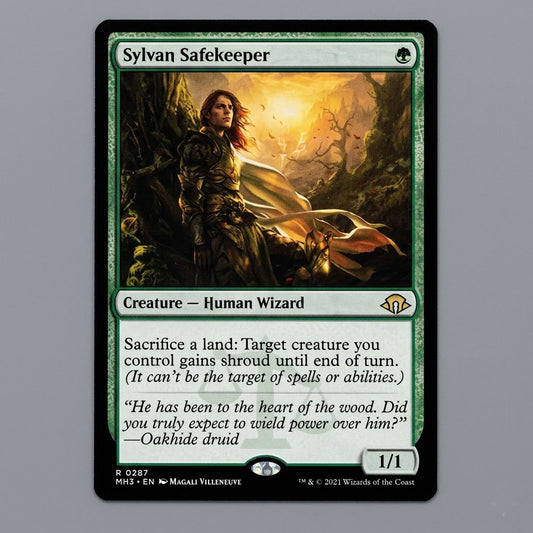 Magic: The Gathering Modern Horizons 3 Sylvan Safekeeper 0287 Rare Creature Near Mint Condition Card at Emerald Market Alamogordo, New Mexico