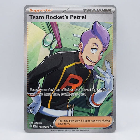 Team Rocket's Petrel 226/182 Destined Rivals Holofoil NM