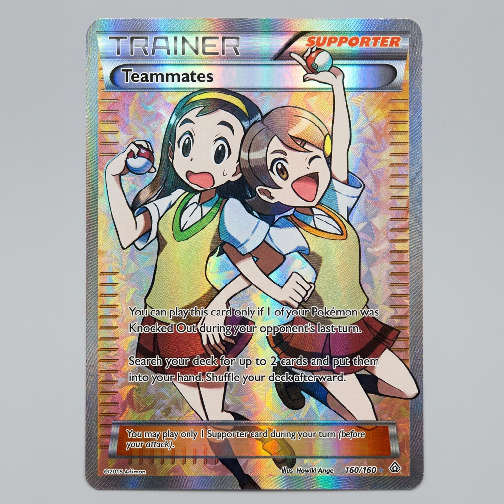 Teammates (Full Arts) 160/160 XY Primal Clash Holofoil MP
