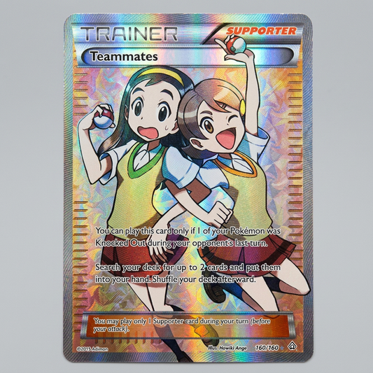 Teammates (Full Arts) 160/160 XY Primal Clash Holofoil MP