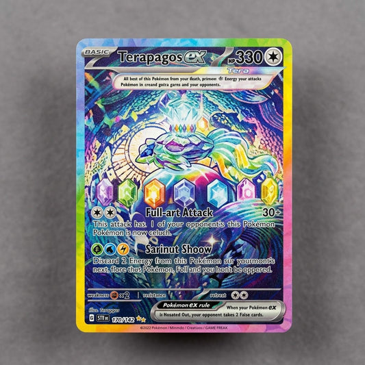Terapagos Ex 170/142 Stellar Crown Holofoil NM