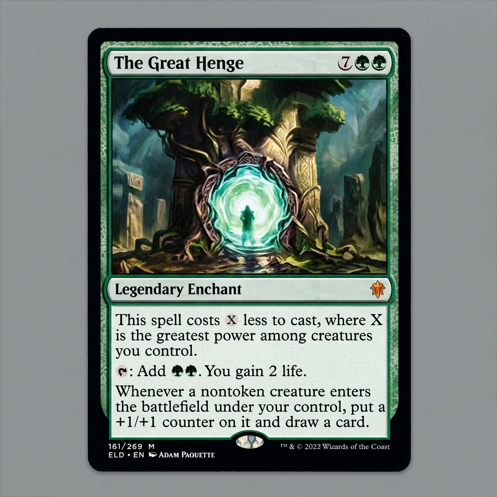 The Great Henge 161/269 M Throne Of Eldraine Normal NM