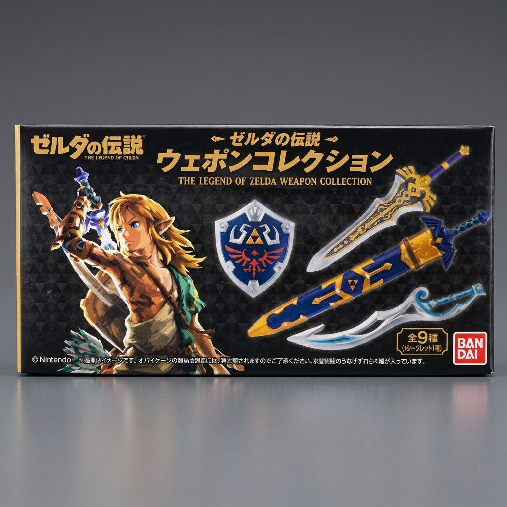 Box for 'The Legend of Zelda Weapon Collection'at Emerald Market Alamogordo, New Mexico	