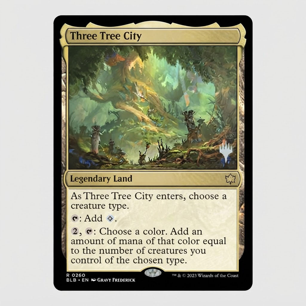 Three Tree City R 0260 Promo Pack: Bloomburrow Foil NM at Emerald Market Alamogordo, New Mexico