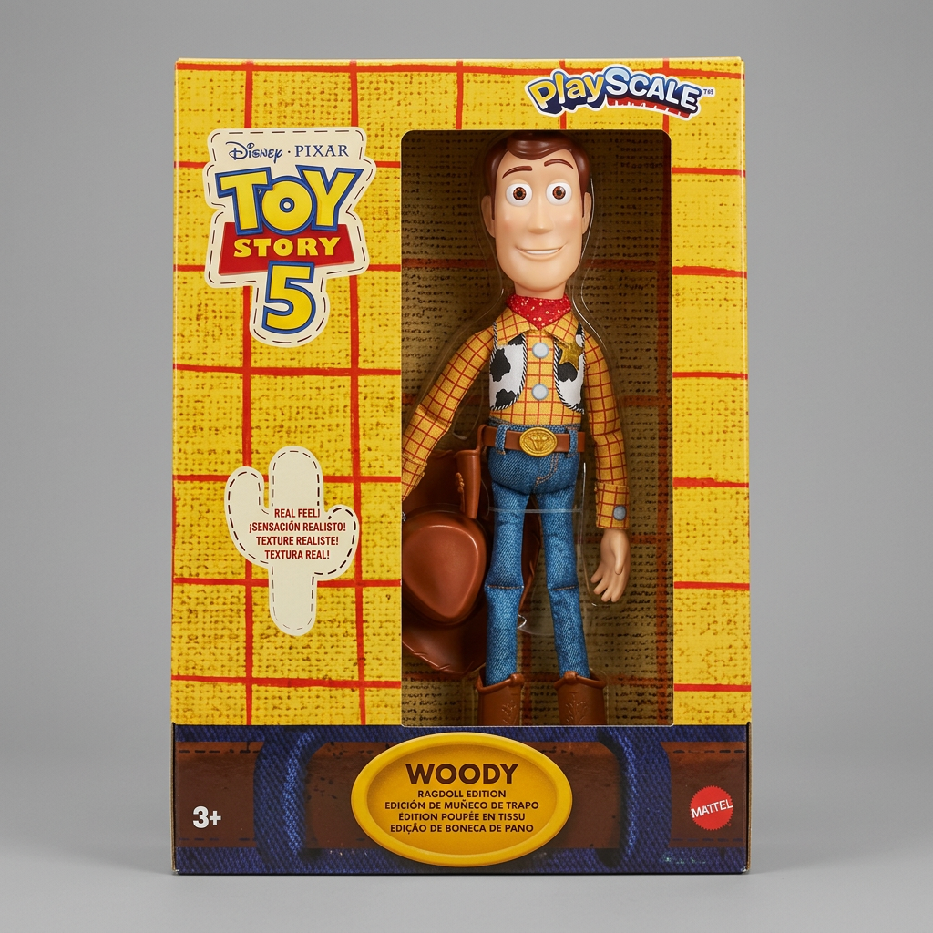 Toy Story 5 PlayScale Woody