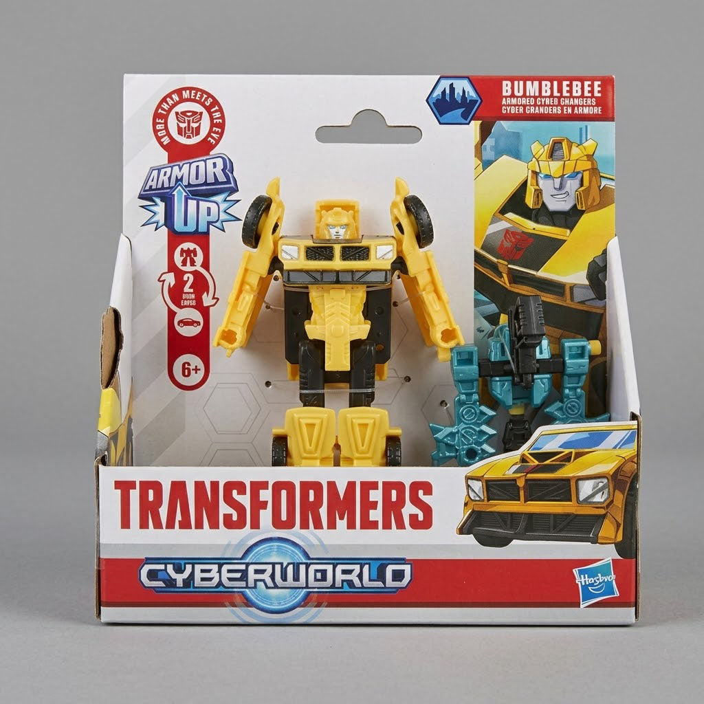 Transformers Cyberworld Armor Up Bumblebee
