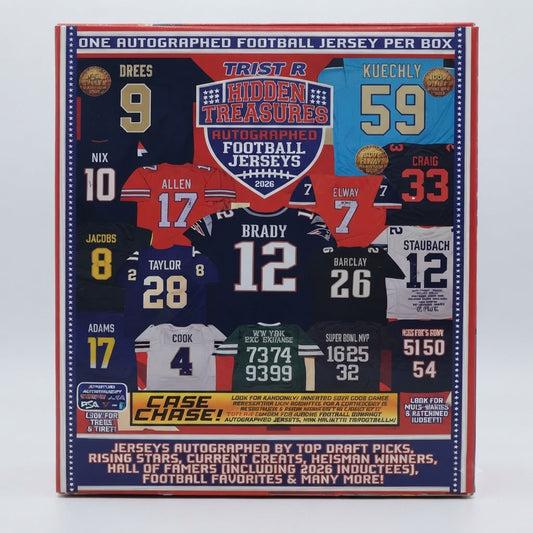 Tristar Hidden Treasures Autographed Football Jerseys 2026 at Emerald Market Alamogordo, New Mexico