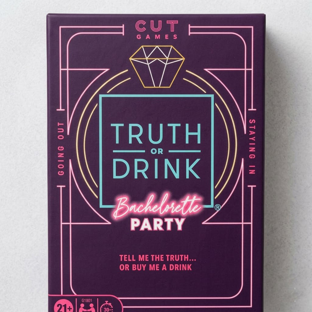 Truth or Drink Bachelorette Party Game
