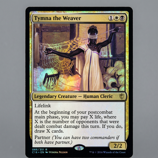 Tymna The Weaver 048/351 R Commander 2016 Foil at Emerald Market Alamogordo, New Mexico