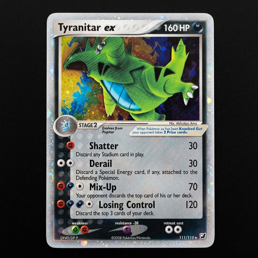 Tyranitar Ex 111/115 Unseen Forces Holofoil NM