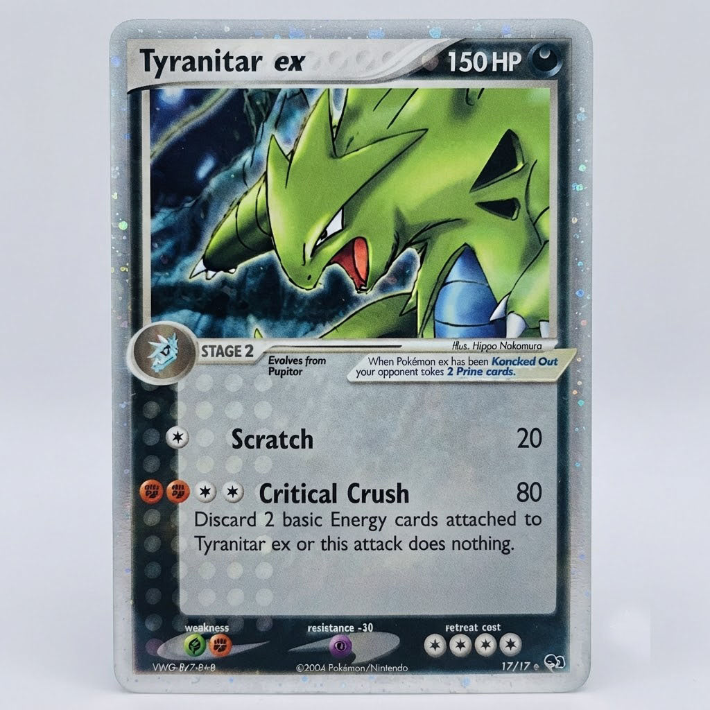 Tyranitar Ex 17/17 POP Series 1 Holofoil LP
