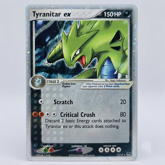 Tyranitar Ex 17/17 POP Series 1 Holofoil LP