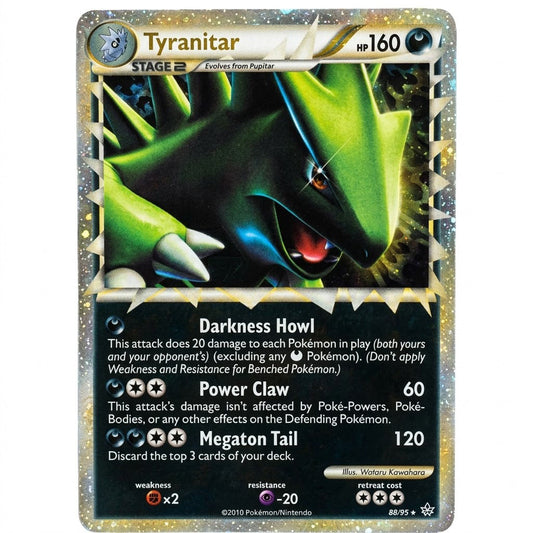 Tyranitar (Prime) 88/95 Unleashed Holofoil DMG at Emerald Market Alamogordo, New Mexico