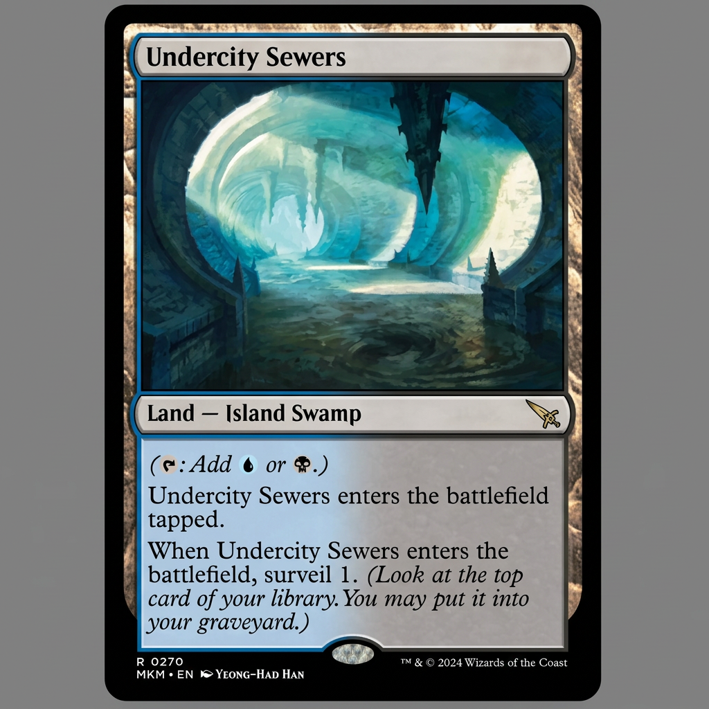 Undercity Sewers 0270 | Magic: The Gathering | Murders at Karlov Manor | Near Mint at Emerald Market Alamogordo, New Mexico