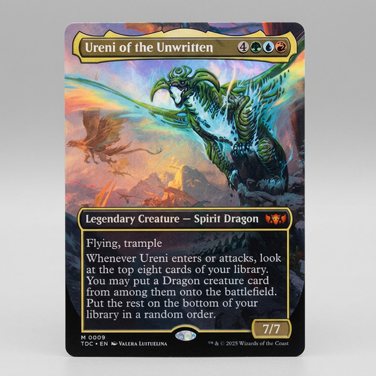 Ureni Of The Unwritten M 0009 Commander: Tarkir: Dragonstorm Borderless NM