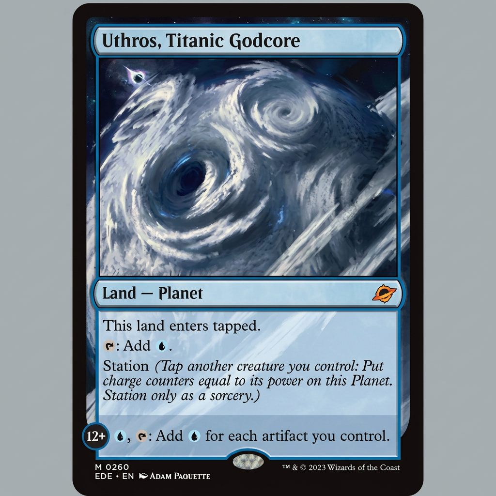 Uthros, Titanic Godcore M 0260 Edge Of Eternities Normal NM