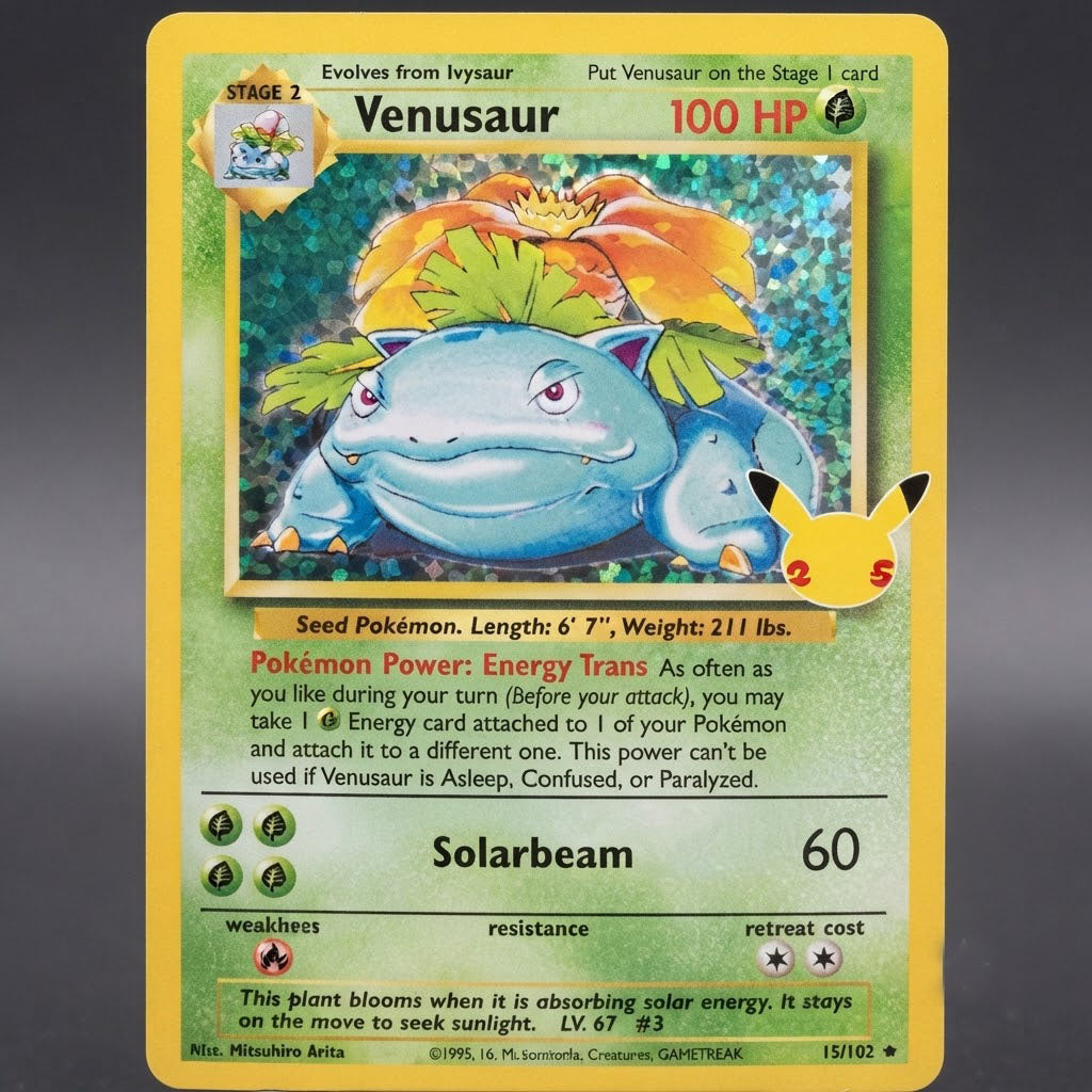 Venusaur 15/102 Holofoil NM