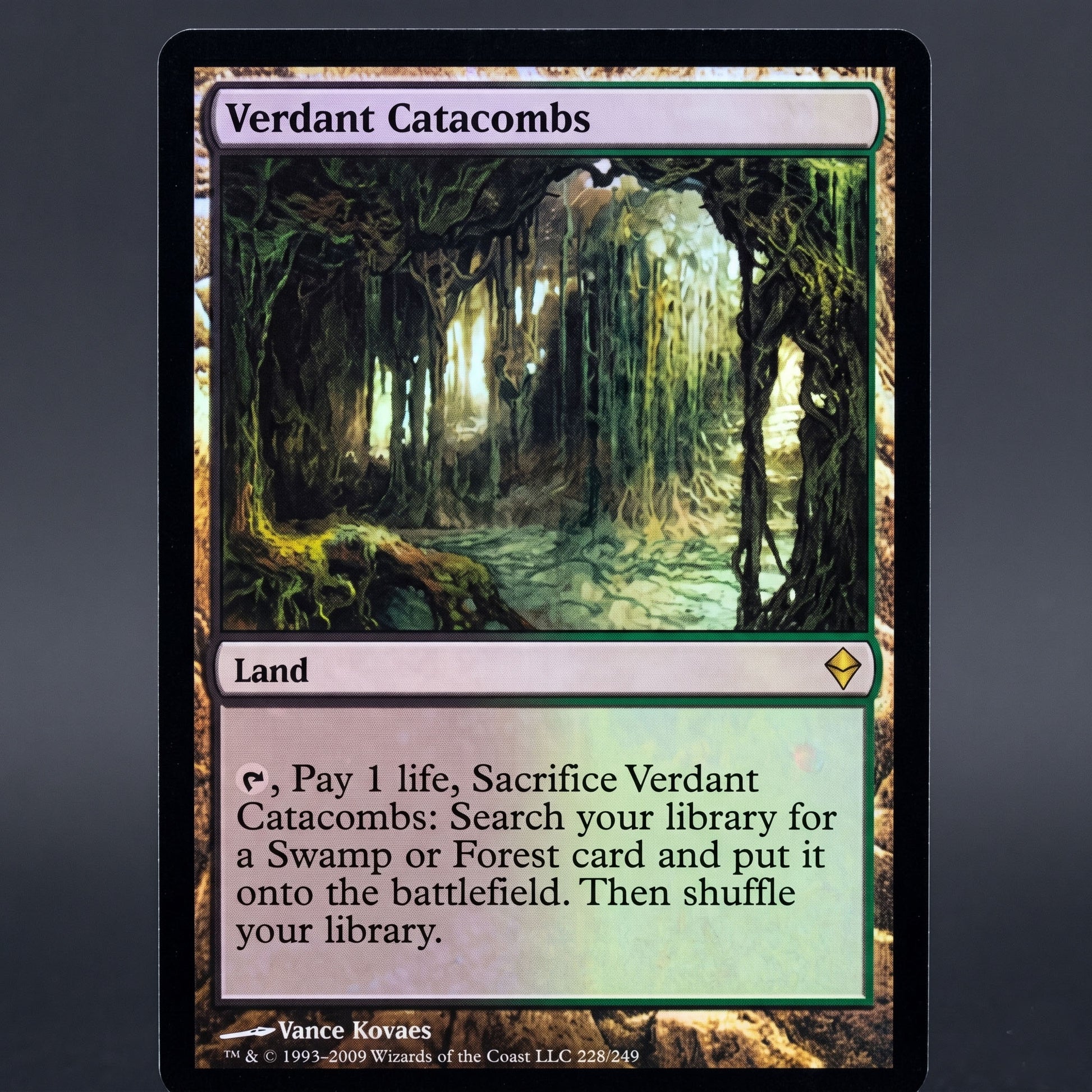 Verdant Catacombs: Zendikar #229/249 (Foil Near Mint) at Emerald Market Alamogordo, New Mexico	